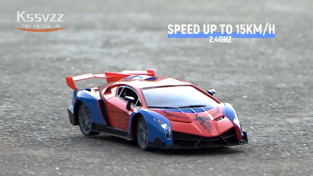 Kssvzz Spider Remote Control Car, 2.4GHz Radio Controlled Race Car